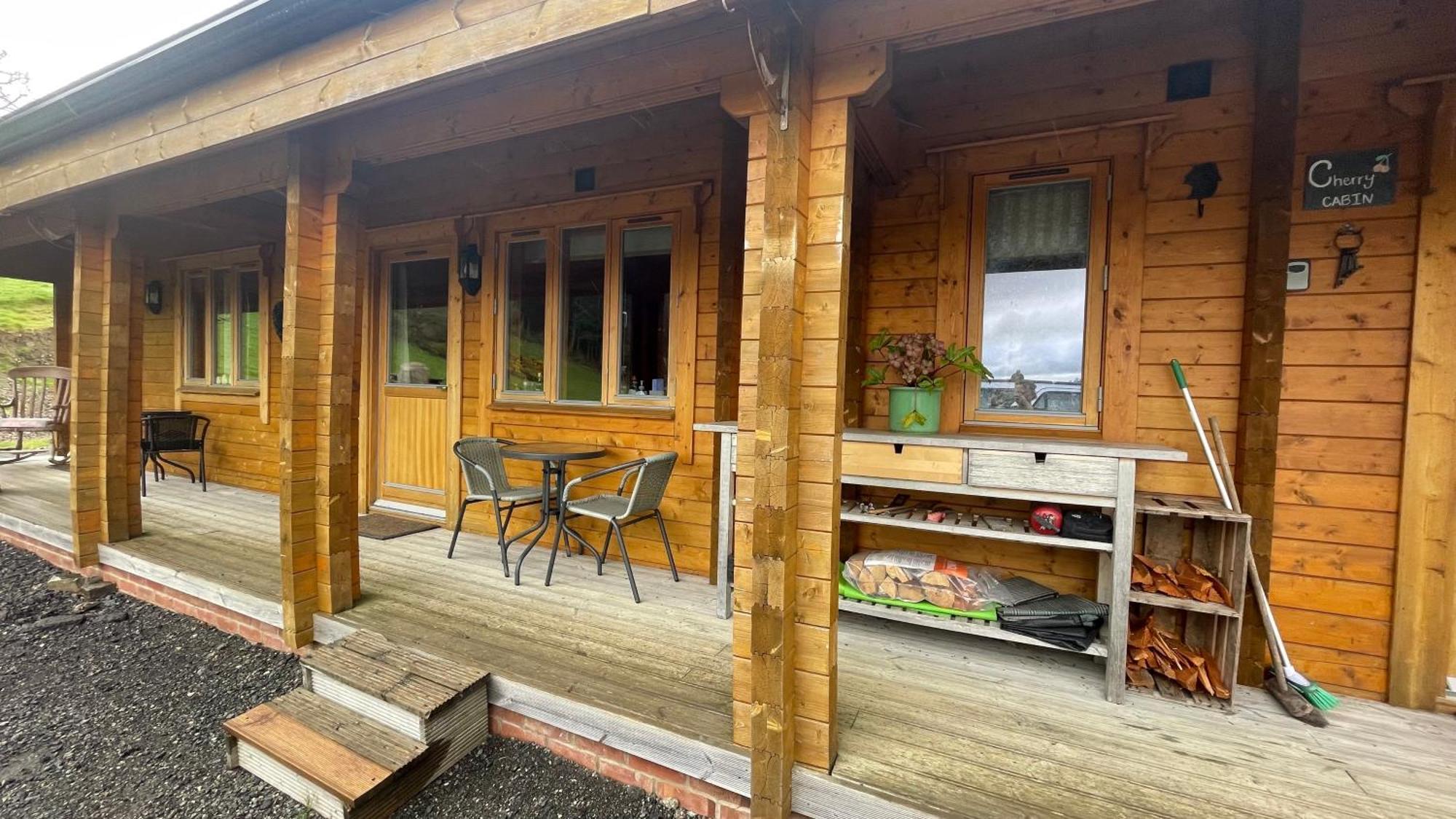 Blossom Cabin - Little Log Cabin In Wales Newtown  Exterior photo